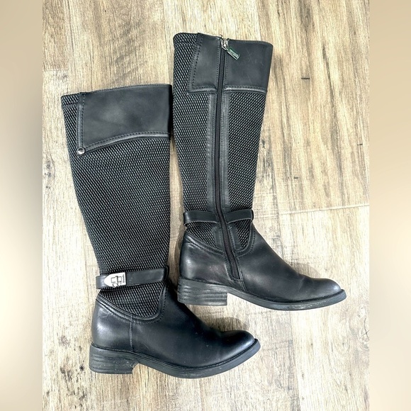 Blondo aqua protect leather black boots size 5.5 - Picture 1 of 16